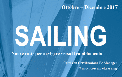 SAILING 2017: NUOVE ROTTE PER NAVIGARE VERSO IL CAMBIAMENTO