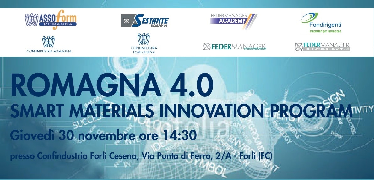 ROMAGNA 4.0 SMART MATERIALS INNOVATION PROGRAM