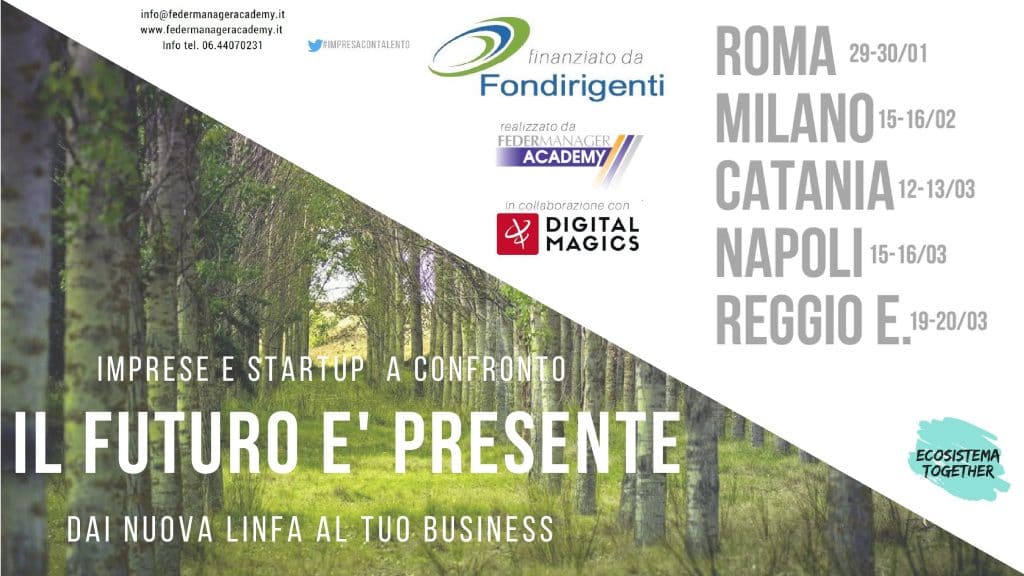 “ECOSISTEMA TOGETHER” PER IMPRESE E START UP