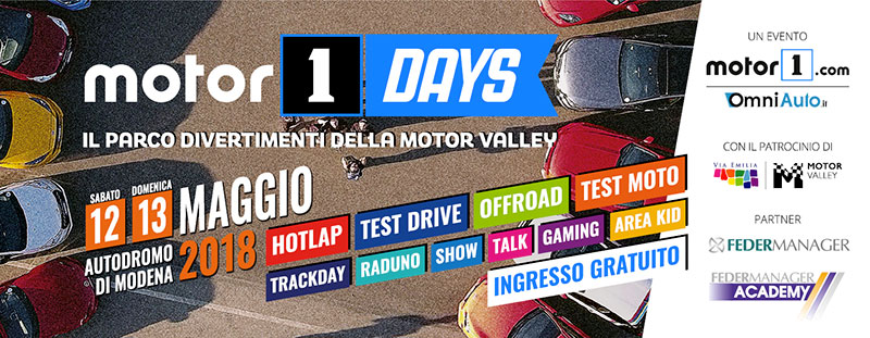 Federmanager al Motor1Days