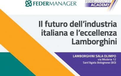 Il futuro dell’industria italiana e l’eccellenza Lamborghini