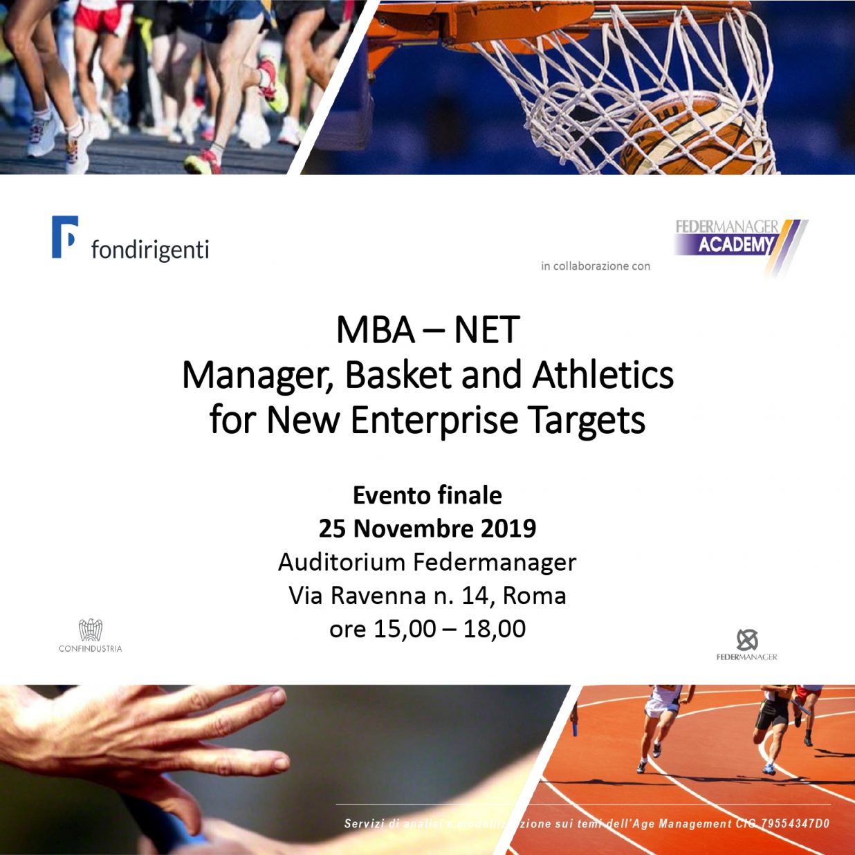 Save the date: Evento finale MBA-NET