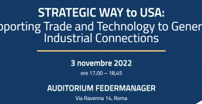 Strategic Way to USA: il 3 novembre, evento finale a Roma