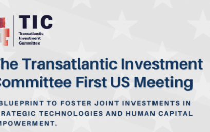 Primo meeting negli USA per il Transatlantic Investment Committee