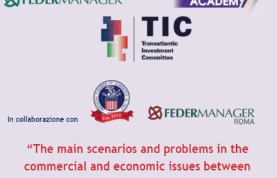 The main scenarios and problems in the commercial and economic issues between Italy and USA