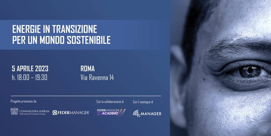 Energie in transizione per un mondo sostenibile Energie in transizione per un mondo sostenibile