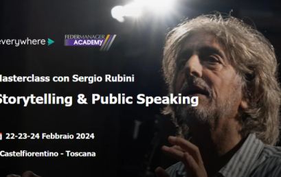 Masterclass con Sergio Rubini su Storytelling & Public Speaking