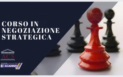 Master in “Negoziazione Strategica”: al via la seconda edizione