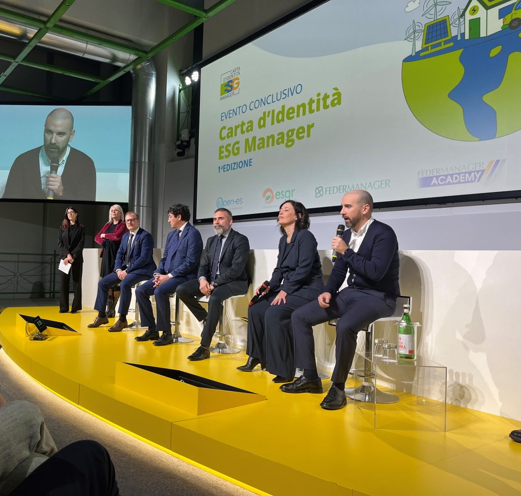 Evento finale per Carta d’identità ESG manager
