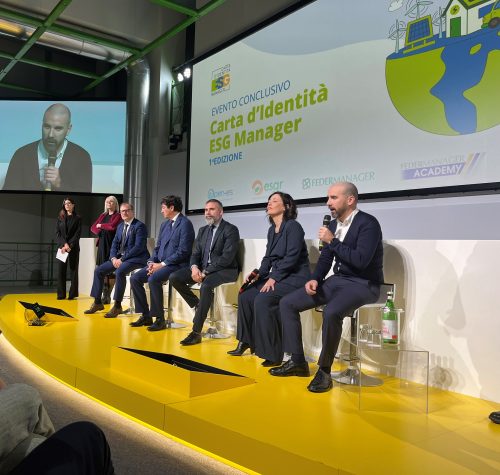 Evento finale per Carta d’identità ESG manager Evento finale per Carta d’identità ESG manager