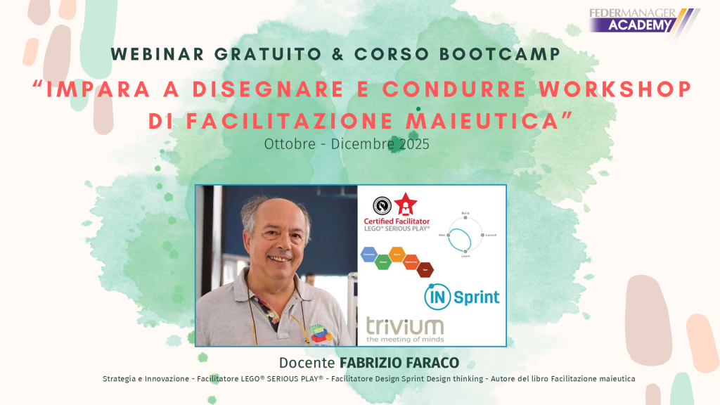 A Roma il Bootcamp sulla Facilitazione Maieutica: due giorni per imparare a progettare e condurre workshop efficaci