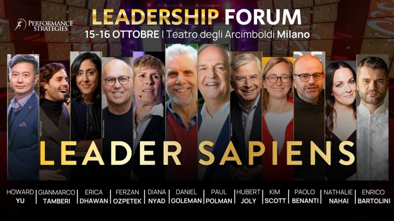 Leadership Forum – Leader Sapiens: iscriviti all’evento! Leadership Forum – Leader Sapiens: iscriviti all’evento!