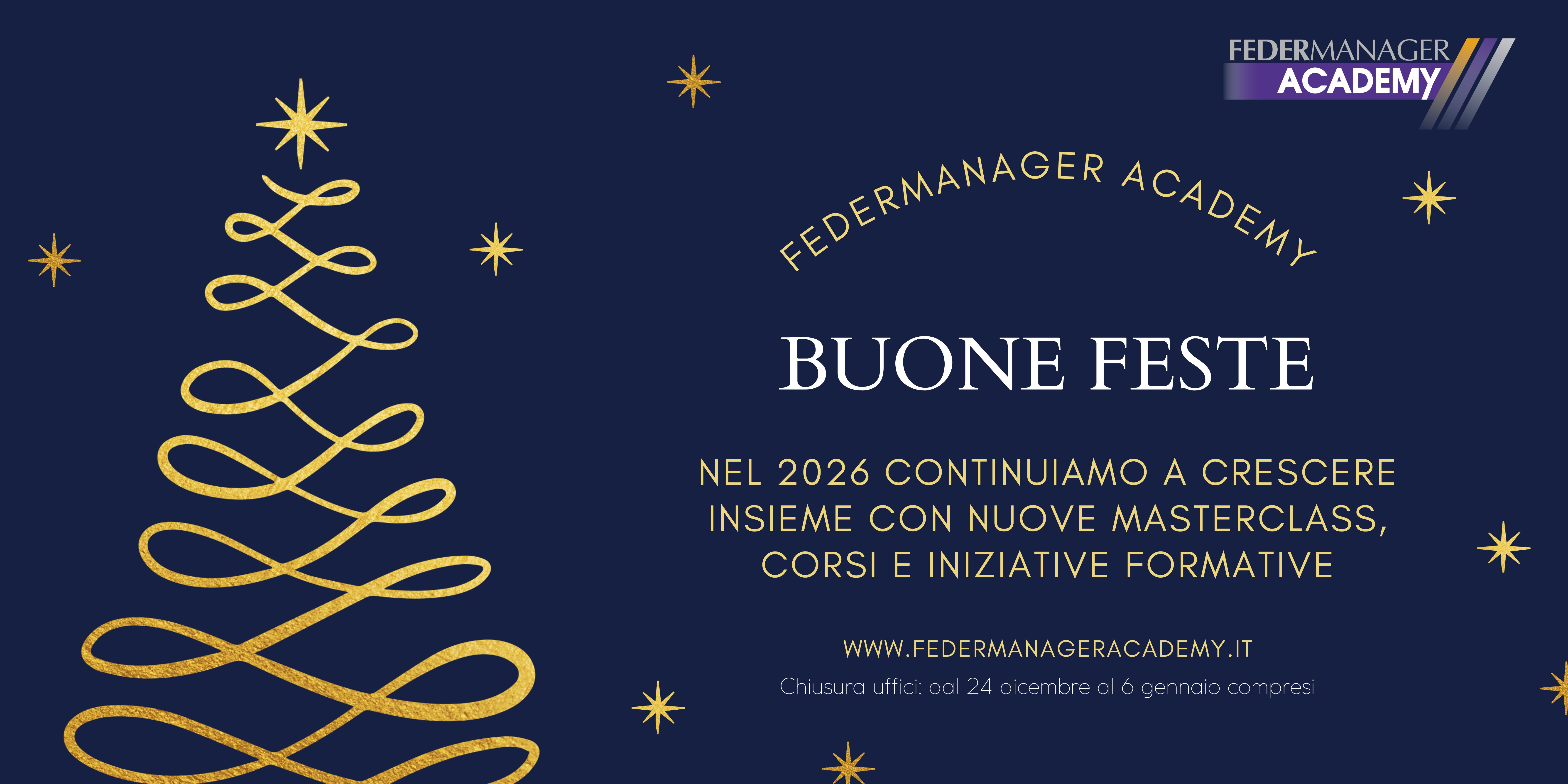 Buone Feste a tutti!